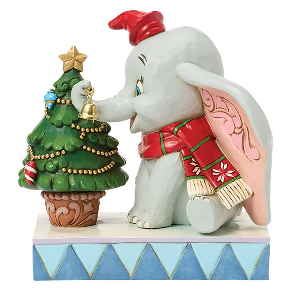 Jim Shore Disney Traditions Dumbo Christmas Figurine
