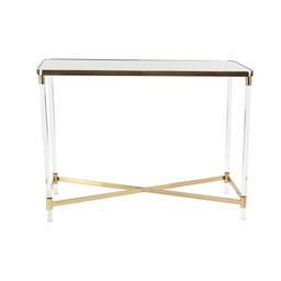 9th & Pike(R) Acrylic Accent Table