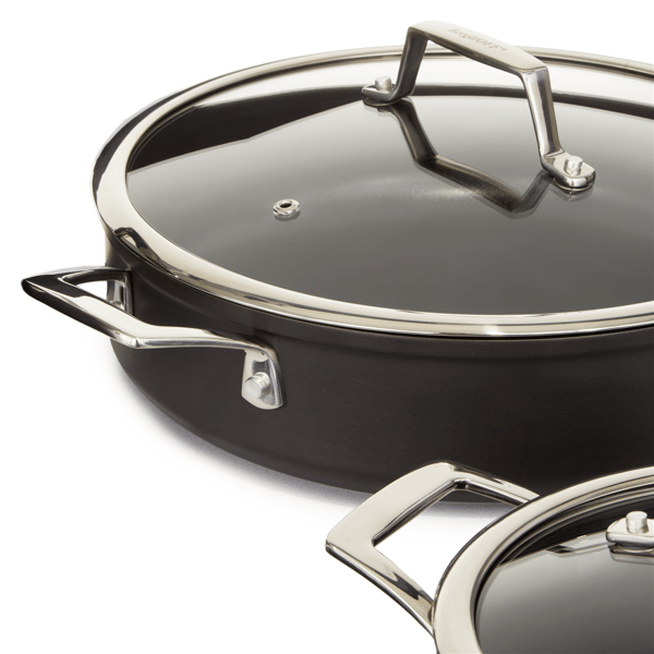 BergHOFF Essentials 4pc. Nonstick Simmer Set with Glass Lids