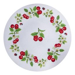 Kay Dee Sweet Cherry Braided Placemat