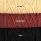 Womens Preswick & Moore Cable Knit V-Neck Sweater - image 5