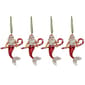National Tree Glass Santa Merman Ornaments - Set of 4 - image 1