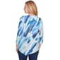 Womens Alfred Dunner Classics_S5 Diagonal Brushstrokes Blouse - image 2
