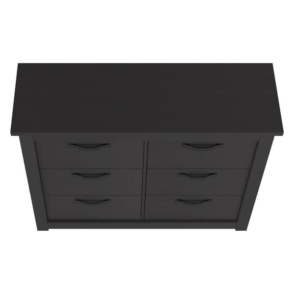 FM FURNITURE Westport 6 Drawer Double Dresser