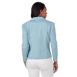 Womens Emaline St. Kitts Solid Long Sleeve Blazer with Collar