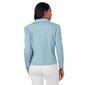 Womens Emaline St. Kitts Solid Long Sleeve Blazer with Collar - image 2