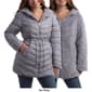 Womens Jessica Simpson 3/4 Reversible Anorak Puffer Jacket - image 3