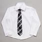 Boys (4-7) Bill Blass Long Sleeve Dress Shirt & Tie Set - White - image 1