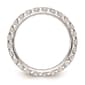 Pure Fire 14kt. White Gold Lab Grown Diamond Eternity Band - image 3