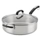 Farberware Brilliance 6-Qt Covered Saute Pan and Helper Handle - image 1