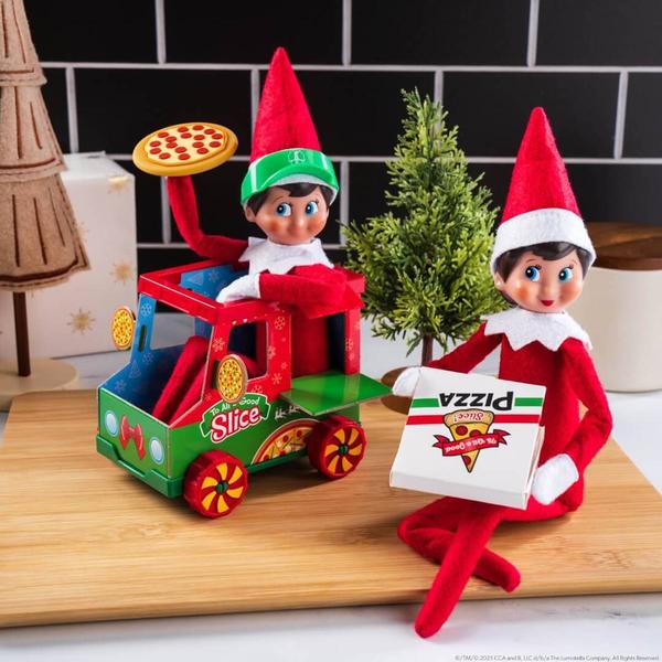 Elf on the Shelf Polar Props Polar Pizza Truck