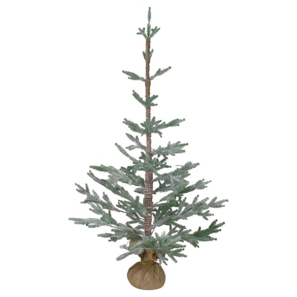 Northlight Seasonal 4ft. Artificial Frosted Pine Christmas Tree - image 