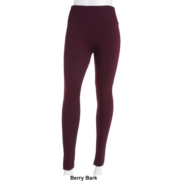 Womens One 5 One Braided Rib Textured Lined Leggings