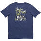 Young Mens Quicksilver Short Sleeve Palm Tree Graphic Tee - image 3