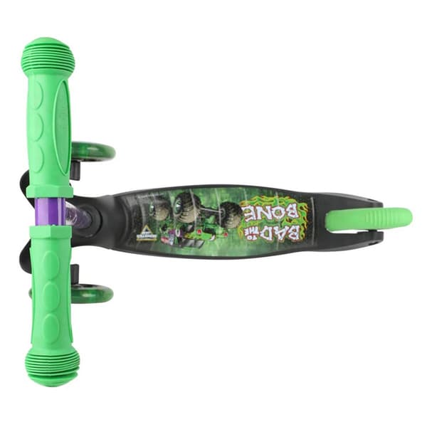 Sakar Monster Jam 3 Wheel Tilt & Turn Light Up Scooter