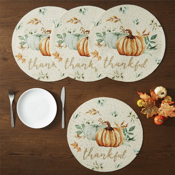 IZOD® Grateful Patch Placemats - Set of 4