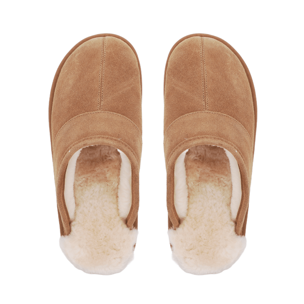 Mens Mykos Edward Suede Scuff Slippers