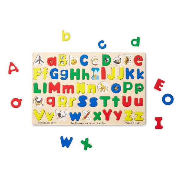 Melissa &amp; Doug® Upper And Lowercase Alphabet