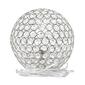 Lalia Home Elipse Medium 10in. Metal/Crystal Round Orb Table Lamp - image 3