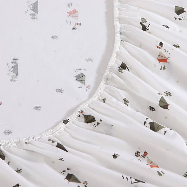 Eddie Bauer Cascade Camping Cotton Percale Sheet Set