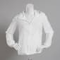 Juniors Love Tree Zip Front Solid Windbreaker Hoodie - image 3