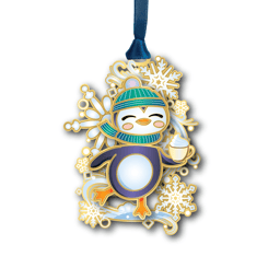 Beacon Design Whimsical Cozy Penguin Ornament