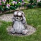 Northlight Seasonal Hedgehog w/ Binoculars Solar Garden Statue - image 1