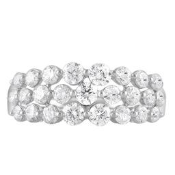 Nova Star® White Gold Lab Grown Diamond Engagement Ring