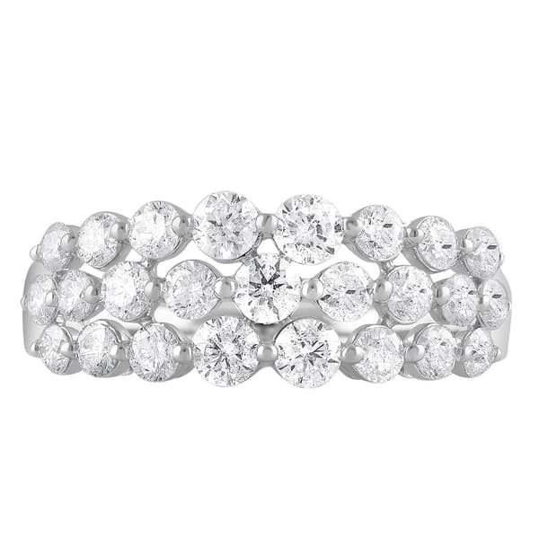 Nova Star® White Gold Lab Grown Diamond Engagement Ring