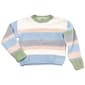Girls (7-16) Jolie & Joy Long Sleeve Wide Stripe Crew Sweater - image 2