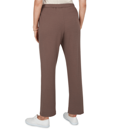 Petite Alfred Dunner Luxe Be A Lady Rib Knit Pull On Pants