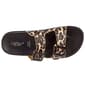 Womens Capelli New York Leopard Double Strap Slide Sandals - image 4