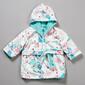 Baby Girl &#40;NB-9M&#41; Zak & Zoey Mermaid Plush Bathrobe - image 1