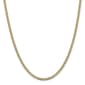 Unisex Gold Classics&#40;tm&#41; 3.4mm. 14k Semi Solid Pave Curb Necklace - image 1
