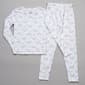 Girls René Rofé® 2pc. Rainbow/Face Clouds Snug Fit Pajamas - image 2