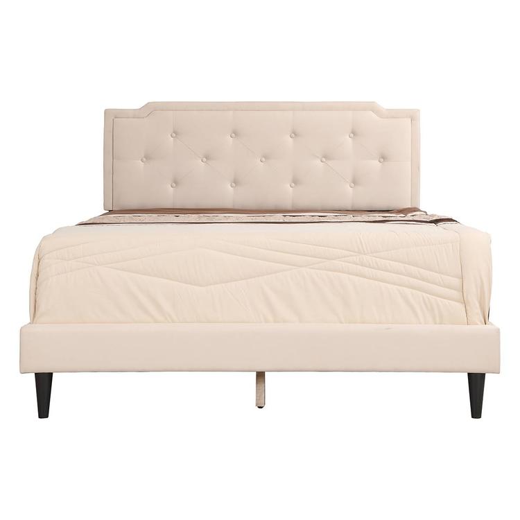 Passion Furniture Deb Adjustable Panel Bed Frame - Queen