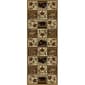 Tayse Nature Portrait Wildlife Lodge Runner - Beige - image 1