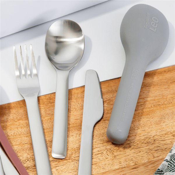 BergHOFF Leo 4pc. 18/10 Stainless Steel Travel Flatware Set