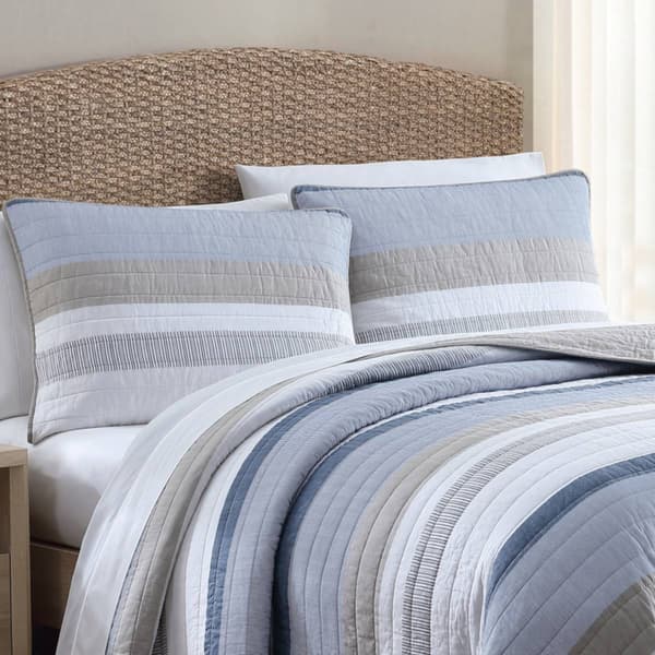 Nautica Galewood 136 Thread Count Reversible Quilt Set