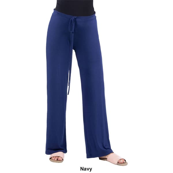 Plus Size 24/7 Comfort Apparel Drawstring Casual Maternity Pants