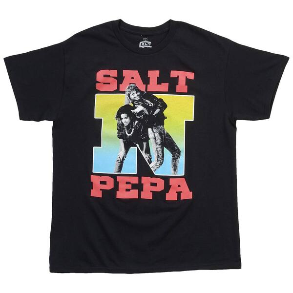 Young Mens Salt-N-Pepa Short Sleeve Graphic Tee - image 