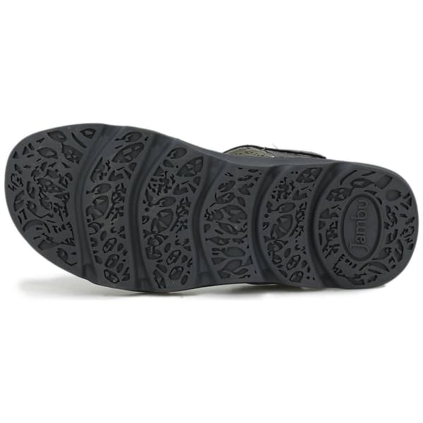 Womens Jambu Greece Leather Slide Sandals