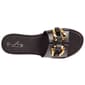 Womens Love 83 Buckle Band Jelly Slide Sandals - image 5