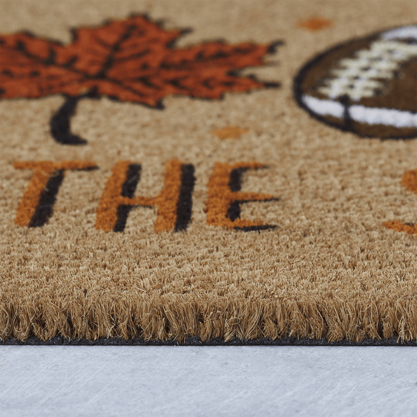 VCNY Home Tis the Season Outdoor Coir Doormat