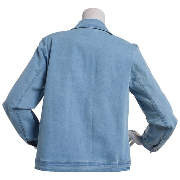 Plus Size Alfred Dunner Super Stretch Denim Jacket