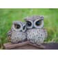 Hi-Line Gift Mother & Baby Owl Welcome Sign Garden Statue - image 6
