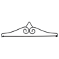 Northlight 14.5 Inch Black Metal Garden Flag Hanger - image 1
