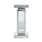 9th & Pike® Silver Wood Glam Pedestal Table - image 3