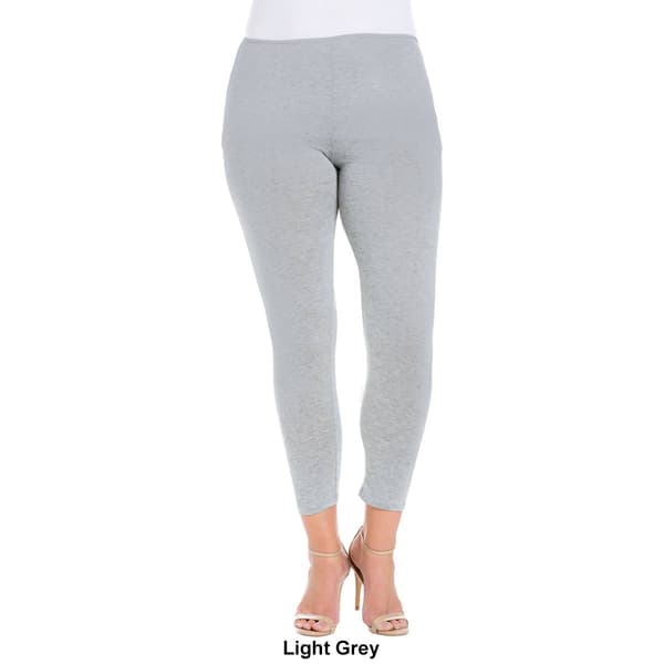 Plus Size 24/7 Comfort Apparel Ankle Length Leggings