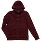 Mens Spyder Textured Polyester & Spandex Full Zip Hoodie - image 1